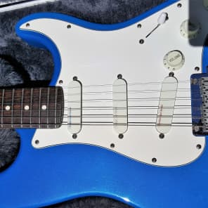 Fender  Stratocaster Plus DX 1996 Electric Blue image 1
