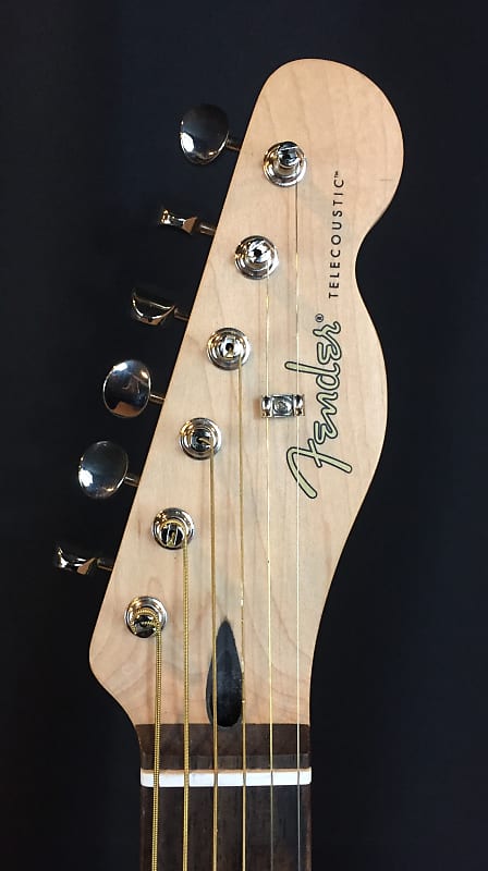 Fender Telecoustic Deluxe Acoustic-Electric Guitar Candy