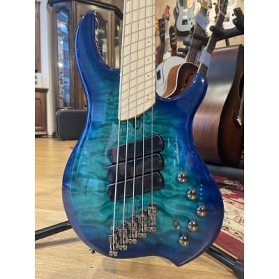 Dingwall Combustion 5-String Maple Whalepool Burst image 3