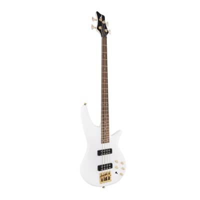 Jackson JS Series Spectra Bass JS3 4-String Electric Bass Guitar (Snow White) image 3