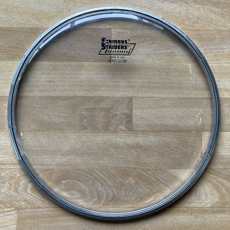 Ludwig "Striders" 6" Drumhead - Heavy Clear image 1