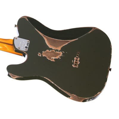 Fender Custom Shop MVP Telecaster Heavy Relic - Antique Olive Drab w/Rosewood Fingerboard - Dealer Select Master Vintage Player Series Electric Guitar - NEW! image 4