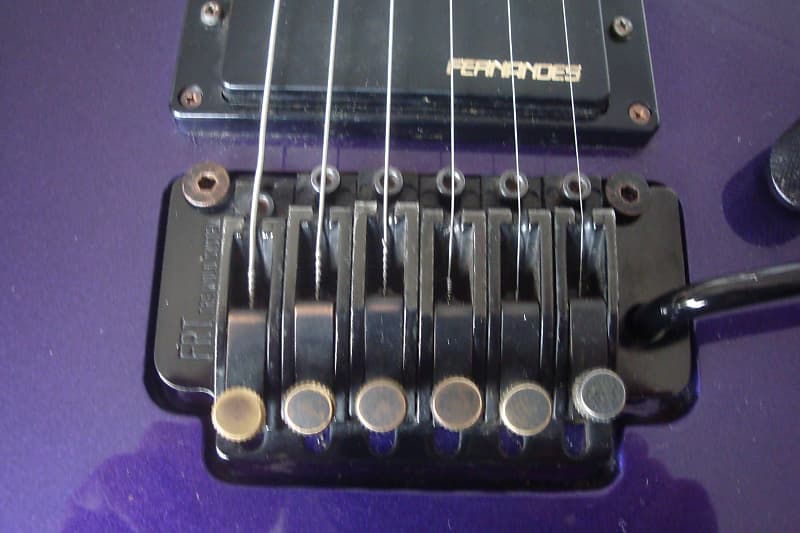 Fernandes Japan FR-55 Revolver 1995 Metallic Purple | Reverb
