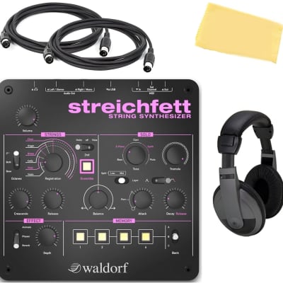 Waldorf Streichfett String Synthesizer w/ Headphones