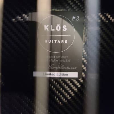 Limited Edition KLOS Acoustic-Electric (nylon strings) Full Carbon-Fiber Full-Size Guitar image 6