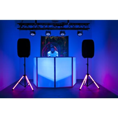 American DJ CSL100 Color Stand LED Tripod Speaker Stand w/Color LED's + Remote image 6