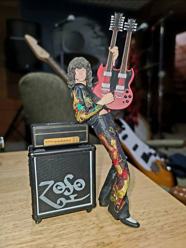 neca ジミー　ペイジ NECA Led Zeppelin Jimmy Page 7 Action Figure - ToyWiz