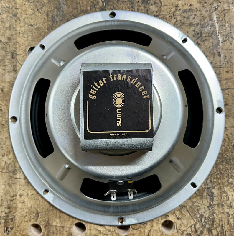 Vintage Sunn Guitar Transducer 12” speaker 16 ohm Reverb