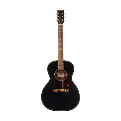 [PREORDER] Gretsch Jim Dandy Deltoluxe Dreadnought Acoustic-Electric Guitar, Black Top for sale