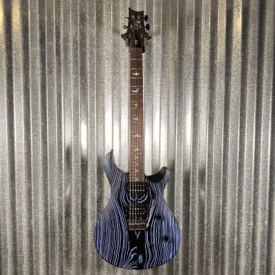 PRS Paul Reed Smith SE CE 24 Sandblasted Blue Limited Edition Guitar & Bag #0873 image 2