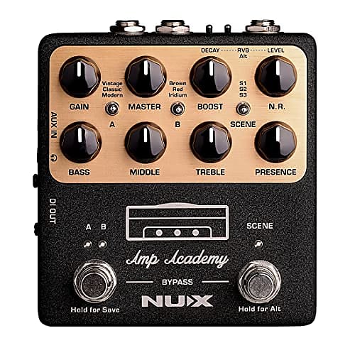 Amazon.com: NUX NGS-6 Amp Academy Amp Modeler Guitar Pedal