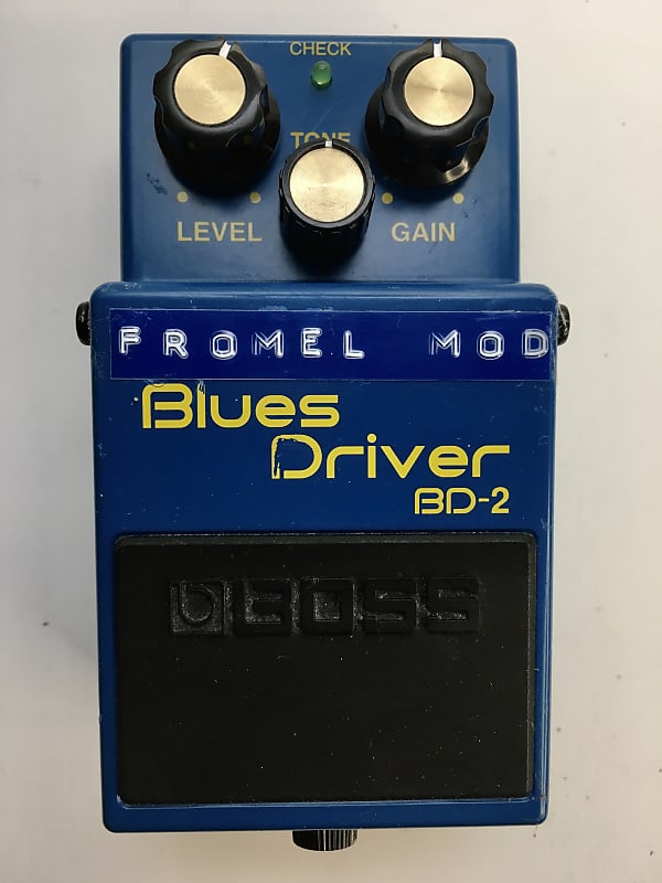 Boss Blues Driver BD-2 (with Fromel mod) | Reverb