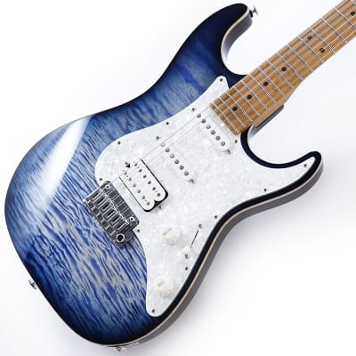 Suhr Guitars Core Line Series Standard Plus (Faded Trans Whale Blue Burst / Roasted Maple) SN.71619 for sale