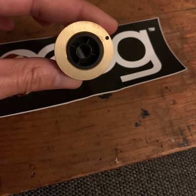 Moog Voyager 10th Anniversary Filter Cutoff Knob - Brass *mint* (have a few) image 2