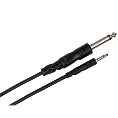 HOSA CMP-303 Mono Interconnect 3.5 mm TS to 1/4 in TS (3 ft) image 3