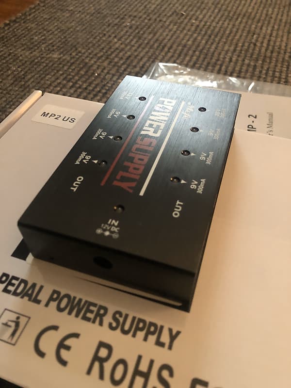 Mefe MP2 (2 amp) Pedal Power Supply Reverb