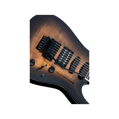 Kramer SM-1 Electric Guitar - Black Denim Perimeter image 7