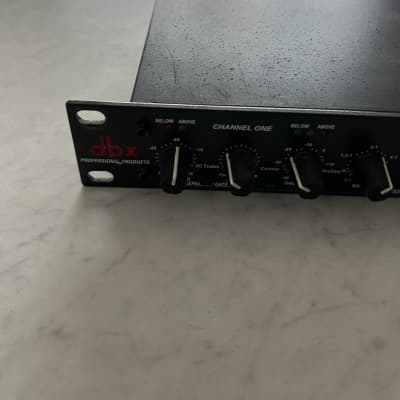 dbx 166XL Stereo Compressor / Limiter / Gate 2000s - Black image 2