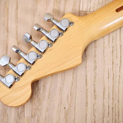 1998 Fender Deluxe Player Stratocaster Ash Body Sunburst w/ Fender Japan Neck image 5