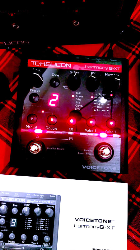TC-HELICON harmony-G XT ボーカルエフェクター TC Electronic | Product | VOICETONE HARMONY-G XT