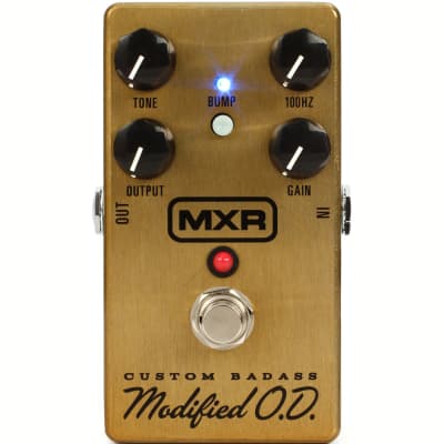 MXR Custom Badass Modified O.D. M77 Overdrive Effects Pedal with Cables image 2