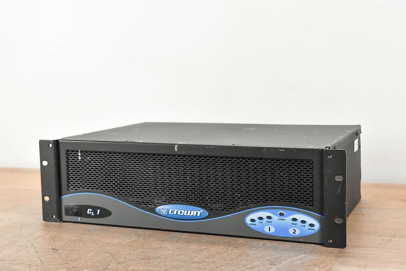 Crown CL1 2Channel Power Amplifier CG003J2 Reverb
