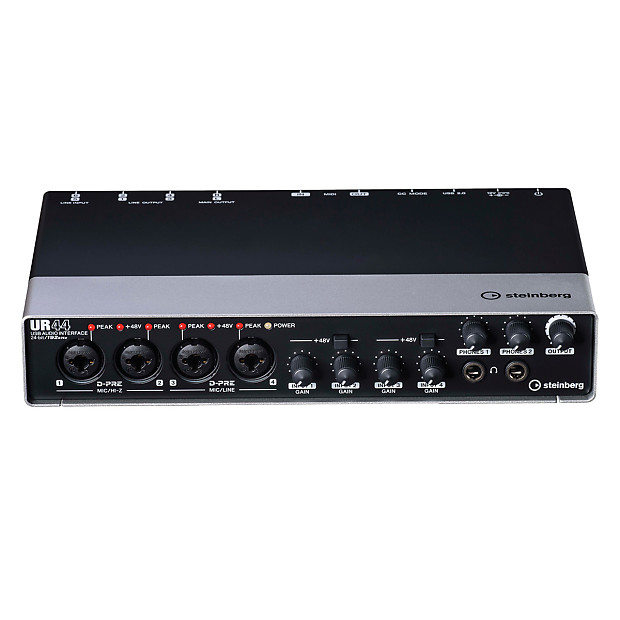 Steinberg UR44 6x4 USB 2.0 Audio Interface w/ MIDI I/O image 1