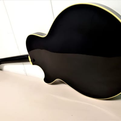 1991 Ibanez GB30 Semi-Hollow Body Guitar Black Finish George Benson Model RARE! image 8