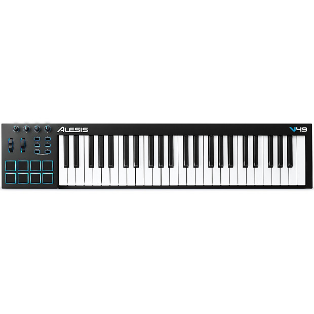 Alesis V49 49-Key USB MIDI Controller with Beat Pads image 1