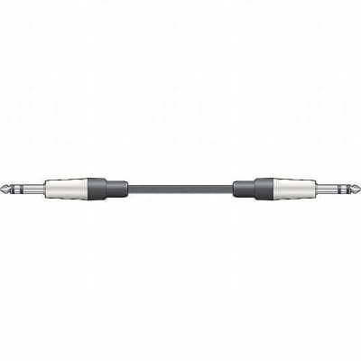 Chord 6.3mm TRS Jack Plug To 6.3mm TRS Jack Plug Audio Cable (1.5m) for sale