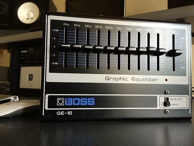 BOSS GE-10 Graphic Equalizer - ギター