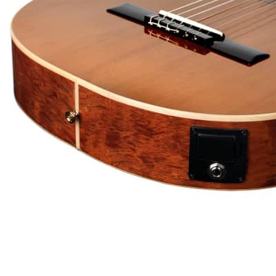 Ortega RCE180GT - Thinbody Acoustic Electric - Made in Spain - Natural image 4