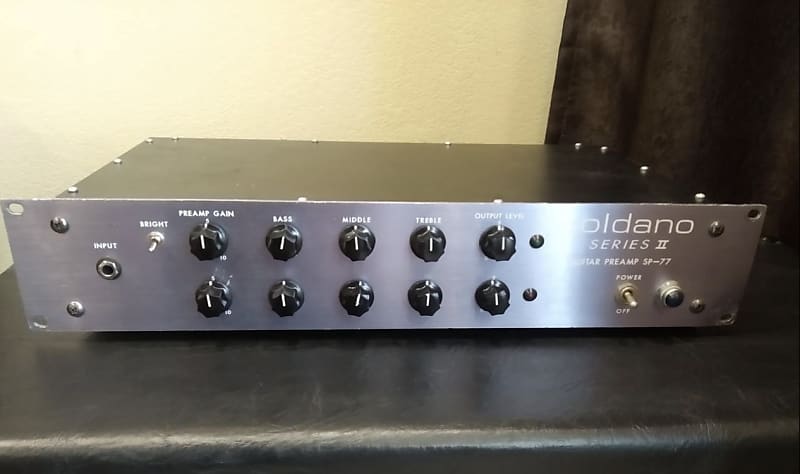 Soldano SP-77 SLO tone Series II tube guitar preamp. SP77 SP 77 X88R x-88r  x 88 X88 x99r x99 x-99 x-99r x99 x 99 super lead overdrive slo100 slo50