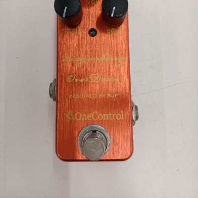Reverb.com listing, price, conditions, and images for one-control-lingonberry-overdrive