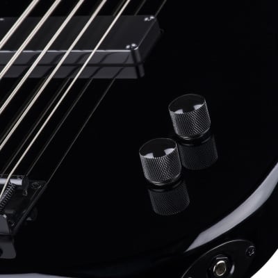 DEAN Edge 09 5-string electric BASS guitar NEW Classic Black w/ Dean Hard Case image 5
