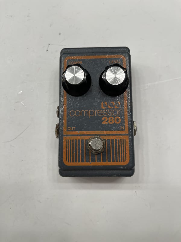 DOD Digitech 280 Compressor Original Gray Box Rare Vintage Guitar Effect Pedal image 1