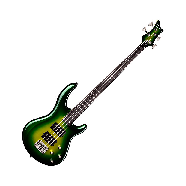 Dean E3 EGMB Edge 3 4-String Bass Green Metallic Burst image 1