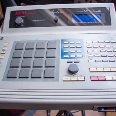 Akai MPC60II Integrated MIDI Sequencer and Drum Sampler 1991 - 1994 - Grey