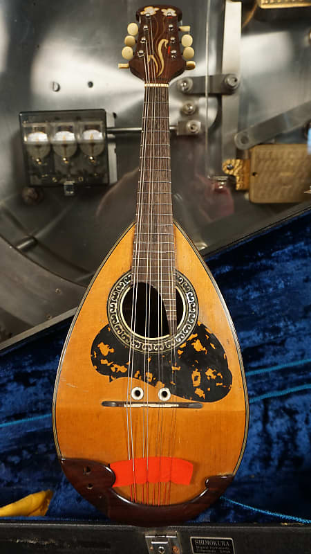 Suzuki No 206 Large Bowl Mandolin w/ Case Japan | Reverb