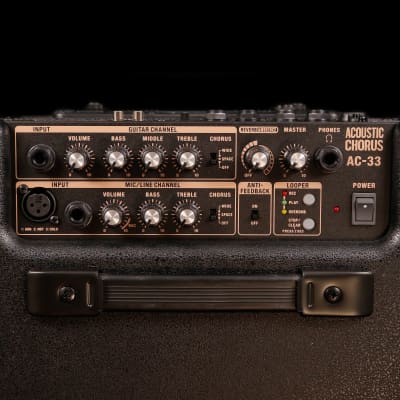 Roland AC-33 Battery-Powered Acoustic Chorus Amp image 3