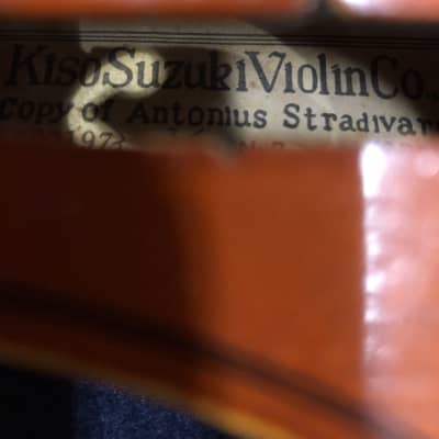 Kiso Suzuki Model No. 7  3/4 Violin image 18