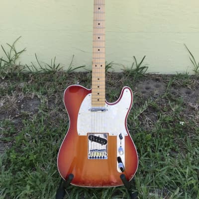 Fender American Deluxe Telecaster 60th Anniversary Cherry Burst | Reverb