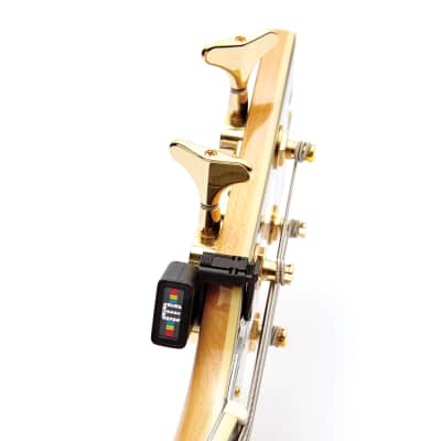 Twin Pack D'Addario PW-CT-12TP Micro Chromatic Headstock Tuner for Guitar Bass Ukulele Banjo image 6