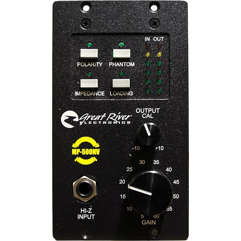 Great River Electronics MP500NV Single Channel Preamp Module image 1