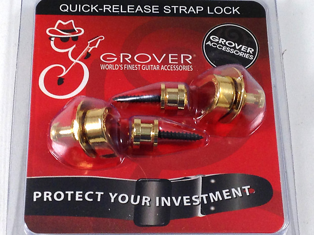 Grover GP800G Quick Release Strap Locks image 1