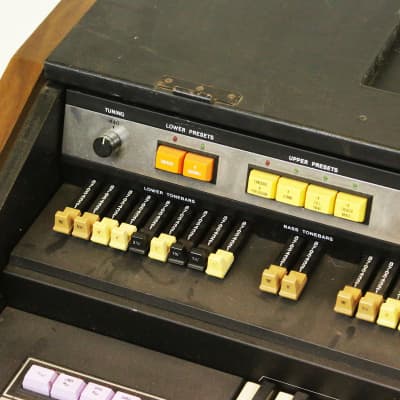 1978 Hammond 18250K Model B200 Vintage Organ Analog Synthesizer Leslie Keyboard image 11