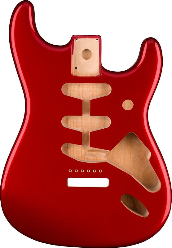 Fender Classic Series 60's Stratocaster SSS Alder Body, Vintage Mount, Red image 1