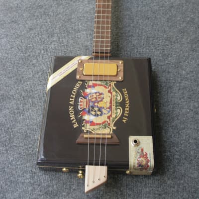 Ramon Allones  Electric Cigar Box Guitar by D-Art Homemade Guitar Co. image 2