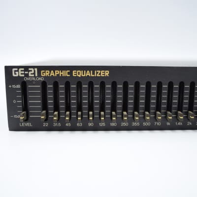 Boss Pro GE-21 Graphic Equalizer With Adapter Made in Japan