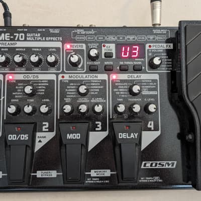 Reverb.com listing, price, conditions, and images for boss-me-70-guitar-multiple-effects